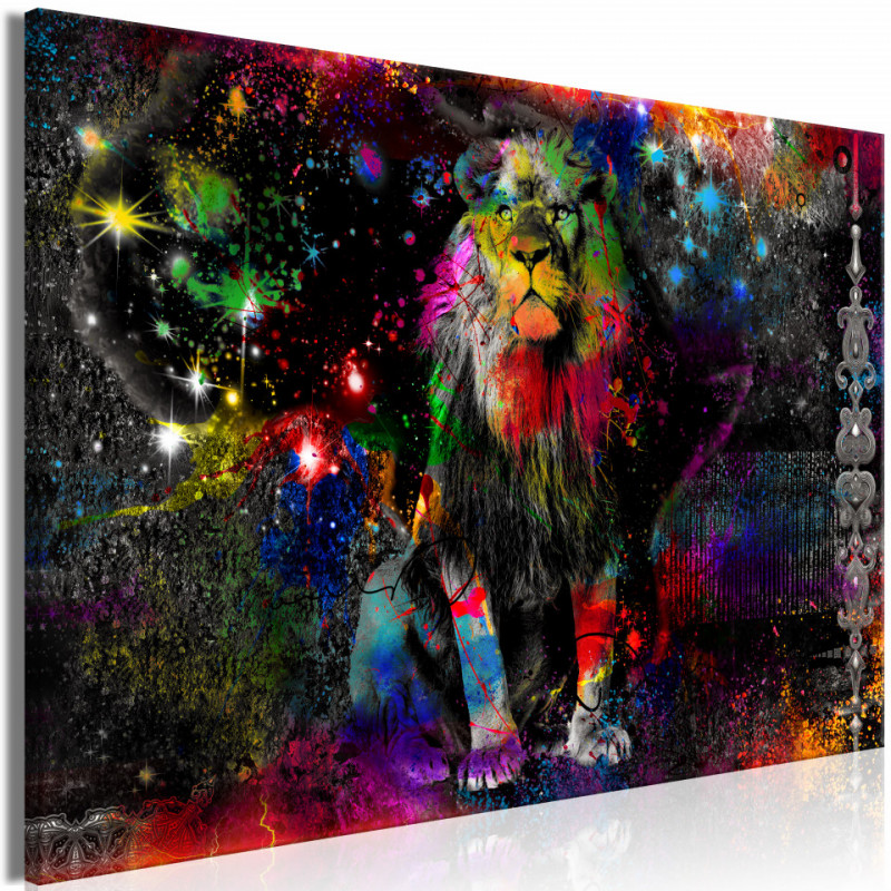 Tablou - Colourful Africa (1 Part) Wide