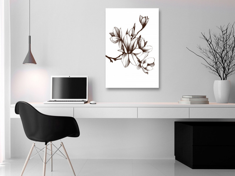 Tablou - Renaissance Magnolias (1 Part) Vertical