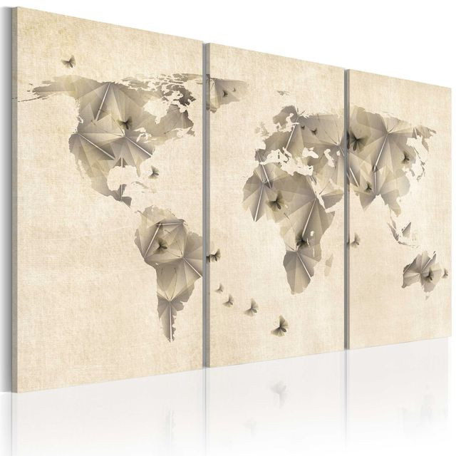 Tablou - Atlas of butterflies - triptych