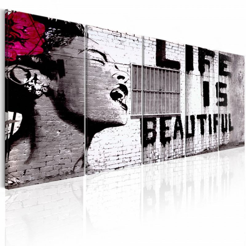 Tablou - Banksy: Life is Beautiful