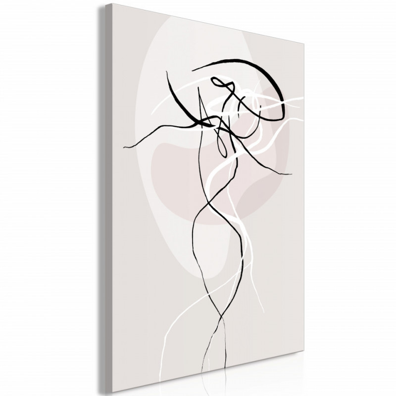 Tablou - Beige Energy (1 Part) Vertical