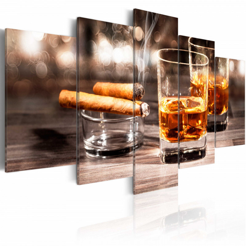 Tablou - Cigar and whiskey
