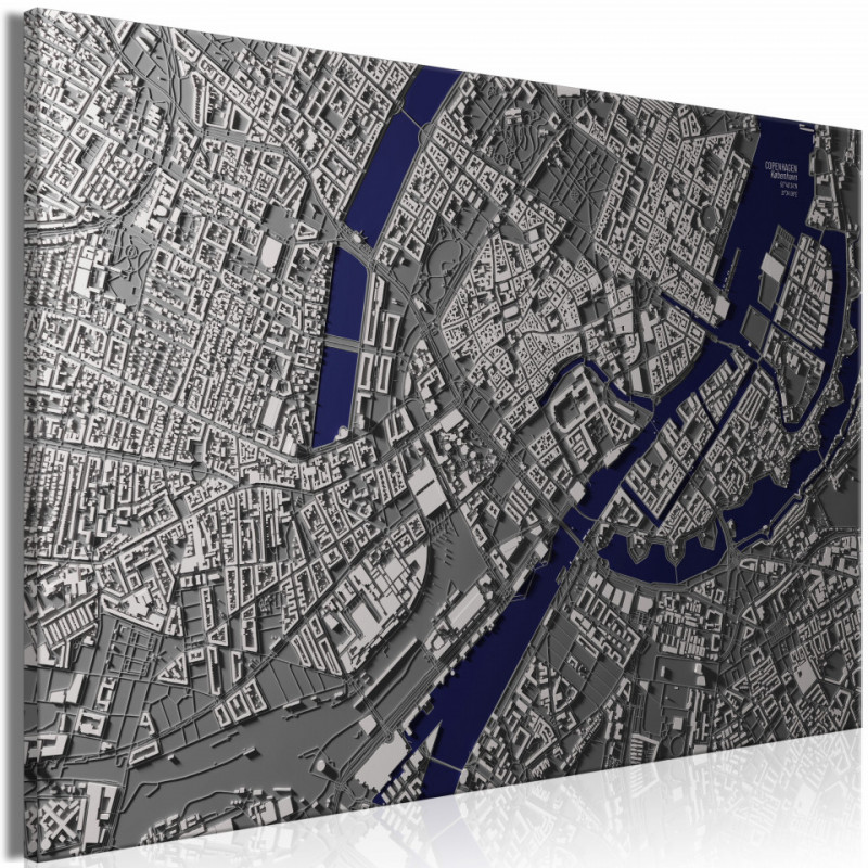 Tablou - Copenhagen Center (1 Part) Wide