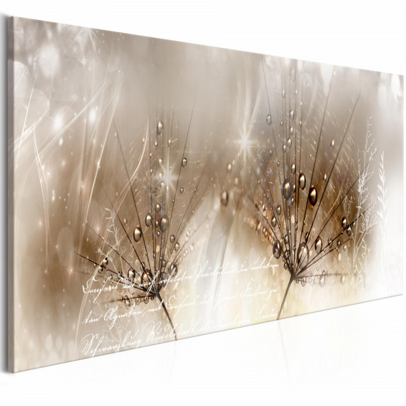 Tablou - Drops of Dew (1 Part) Brown Narrow