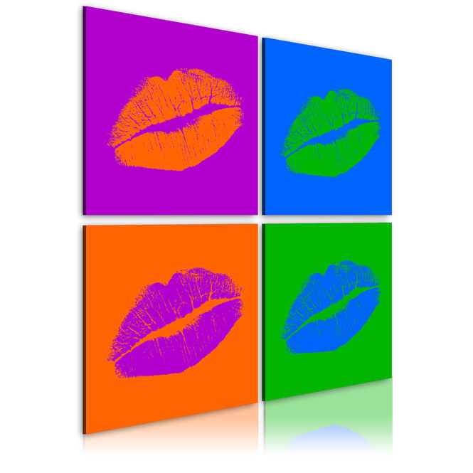 Tablou - Kisses: Pop art