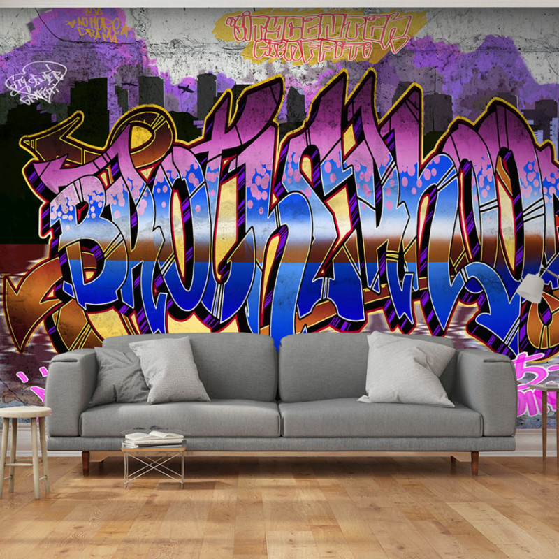 Fototapet - Colorful Mural