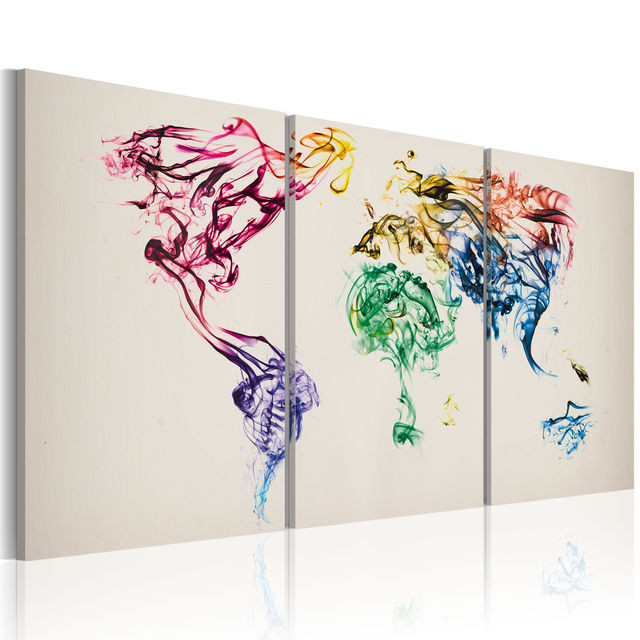 Tablou - Abstract map of the World