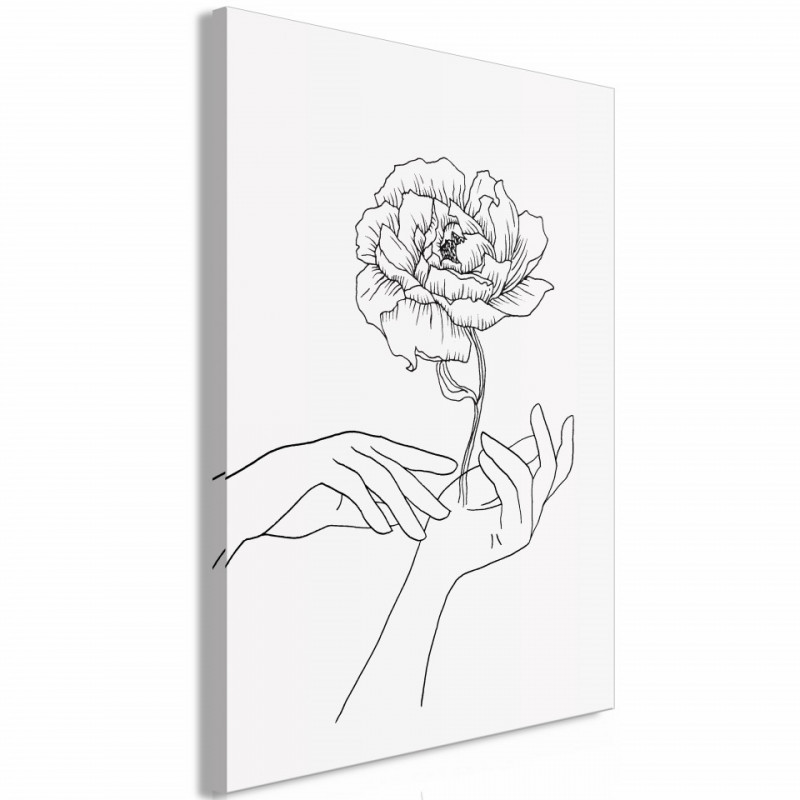 Tablou - Delicate Touch (1 Part) Vertical