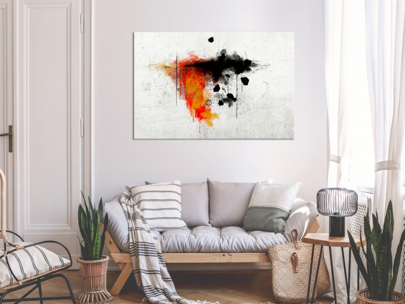 Tablou - Expression of Red (1 Part) Wide