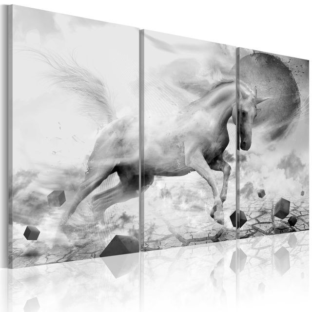 Tablou - A unicorn on the edge of the world