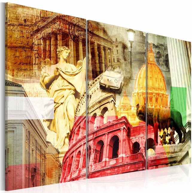 Tablou - Charming Rome - triptych