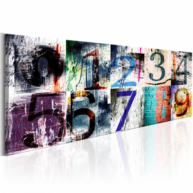 Tablou - Colourful Numbers