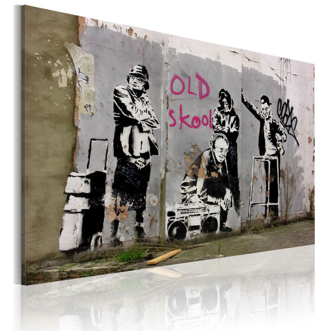 Tablou - Old school (Banksy)