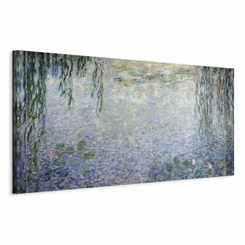 Tablou - Water Lilies: Two Weeping Willows