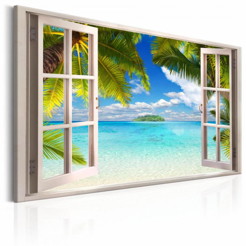 Tablou - Window: Sea View