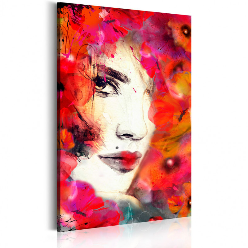 Tablou - Woman in Poppies