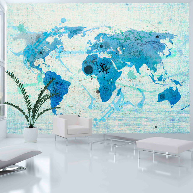 Fototapet - Cruising and sailing -  The World map