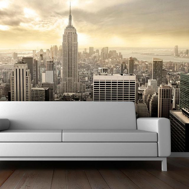 Fototapet - New York - Manhattan at dawn