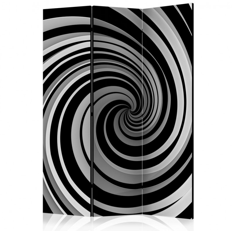 Paravan - Black and white swirl [Room Dividers]