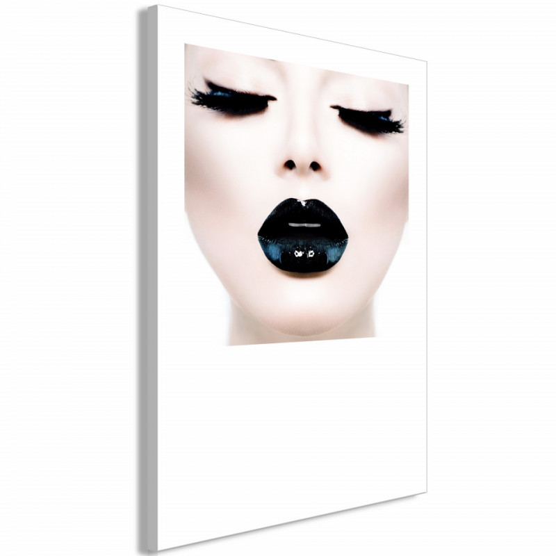 Tablou - Black Lips (1 Part) Vertical