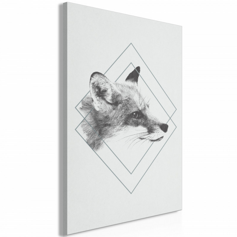 Tablou - Clever Fox (1 Part) Vertical