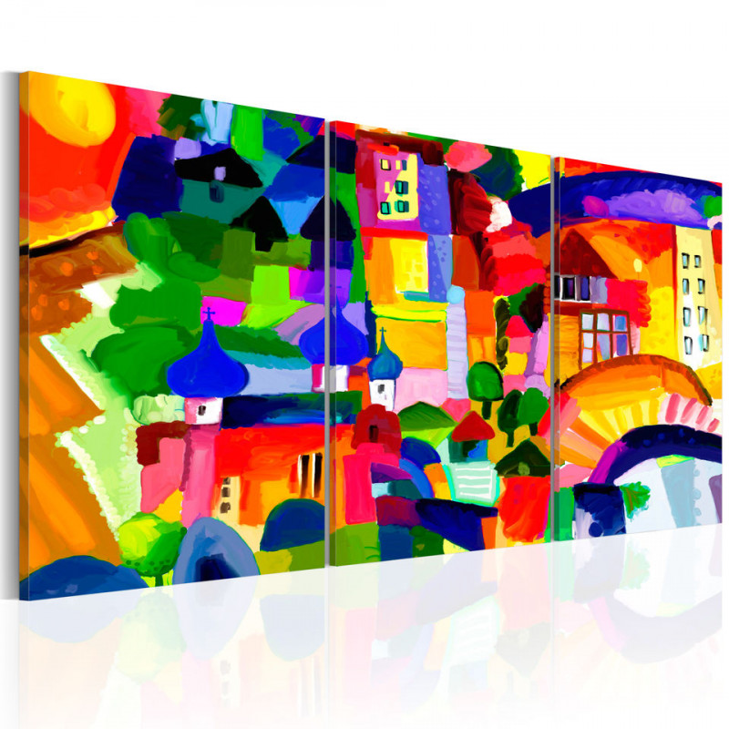 Tablou - Colourful Town