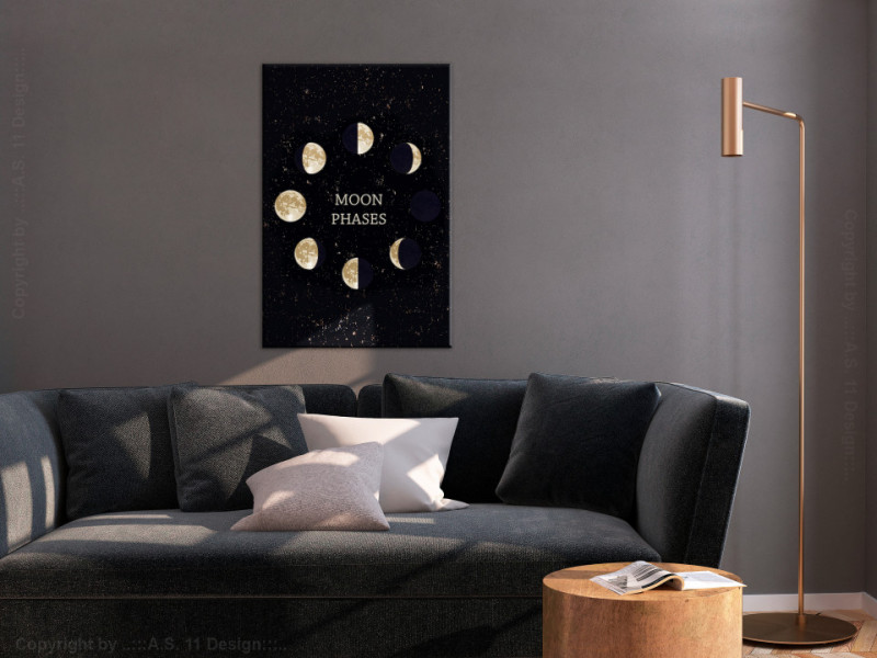 Tablou - Lunar Cycle (1 Part) Vertical