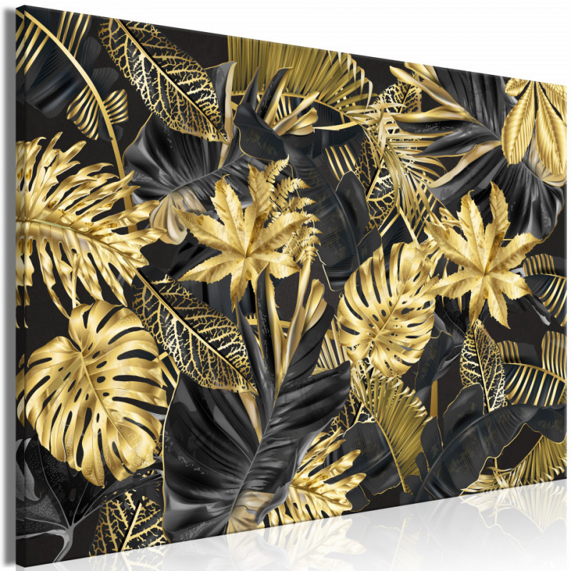 Tablou - Luxurious Plants (1 Part) Wide
