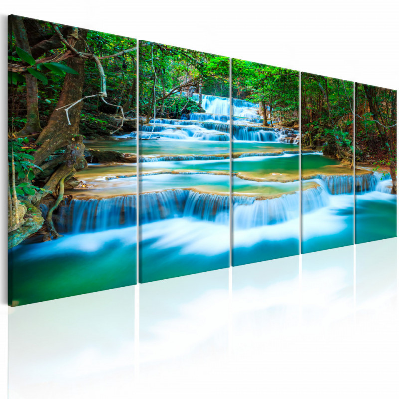 Tablou - Sapphire Waterfalls I