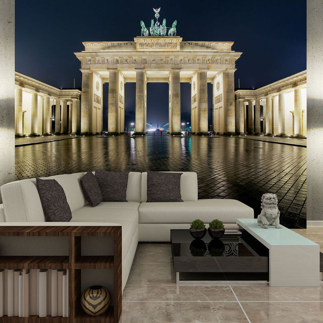 Fototapet - Brandenburg Gate at night