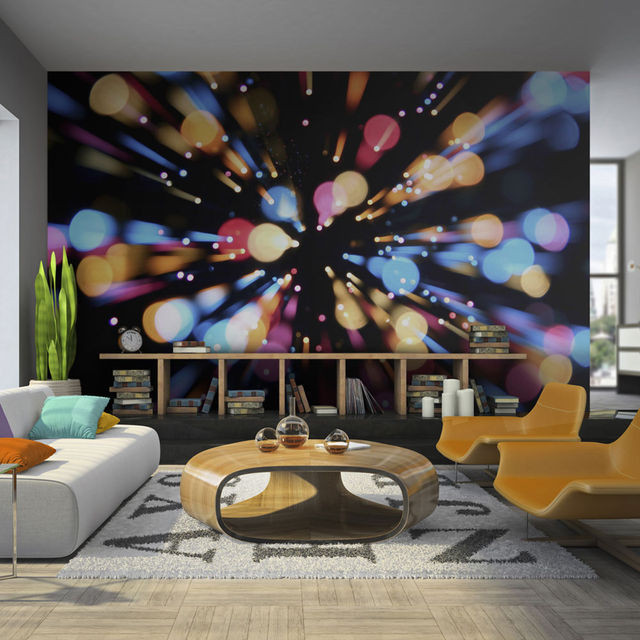 Fototapet - Colourful lights