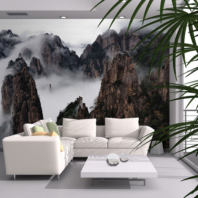 Fototapet - Sea of clouds in Huangshan Mountain, China