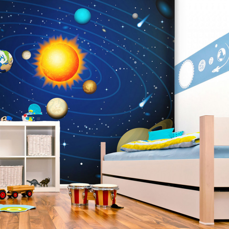 Fototapet - Solar system