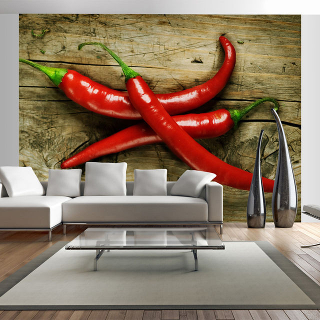 Fototapet - Spicy chili peppers