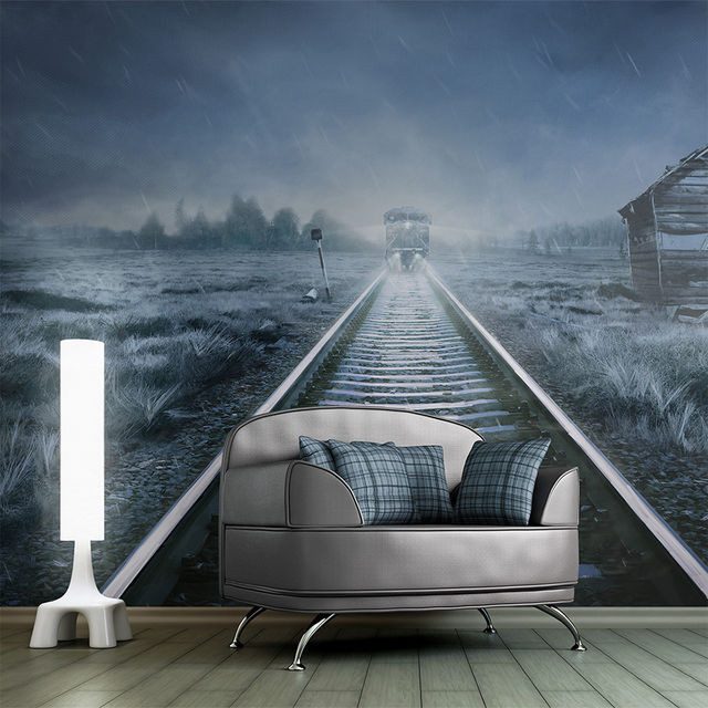 Fototapet - The ghost train