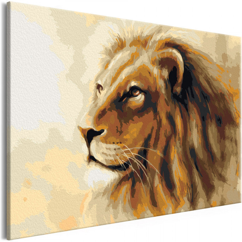 Pictura pe numere - Lion King
