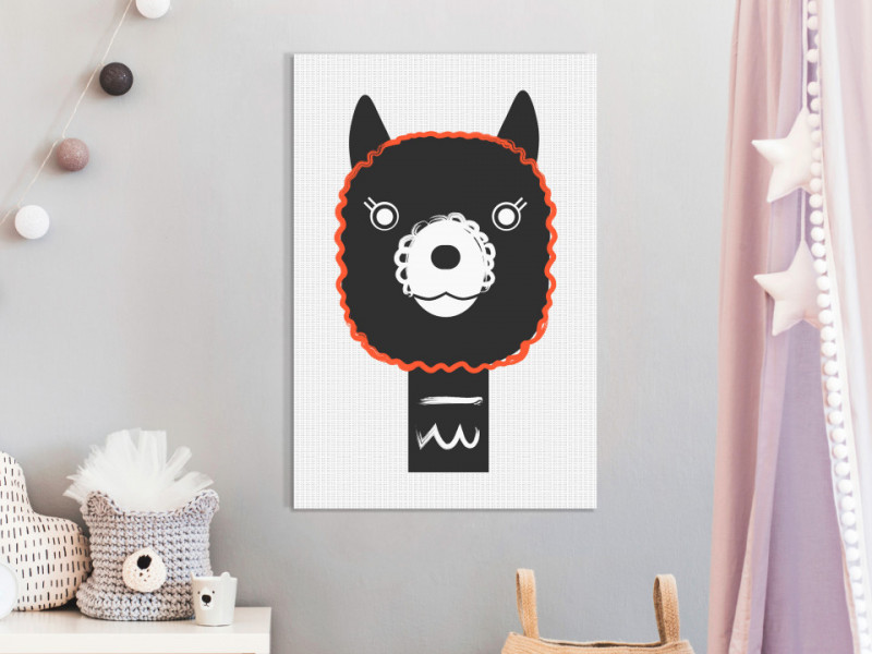 Tablou - Decorative Alpaca (1 Part) Vertical
