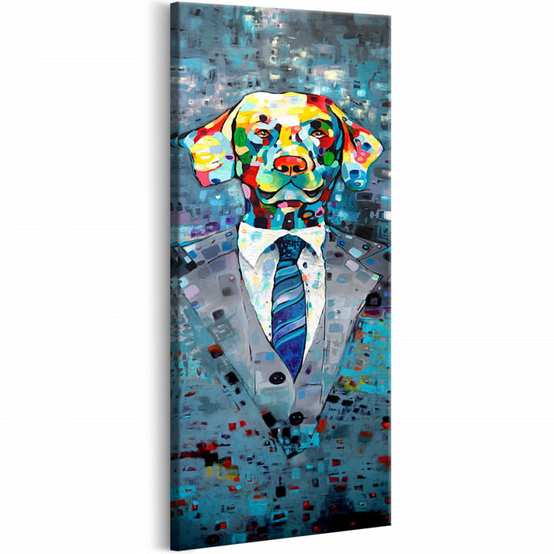 Tablou - Dog in a Suit