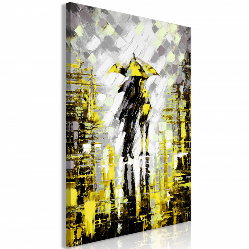 Tablou - Lovers in Colour (1 Part) Vertical Yellow