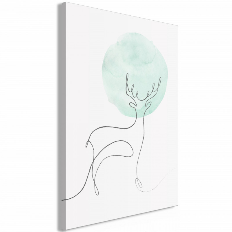 Tablou - Lunar Line (1 Part) Vertical