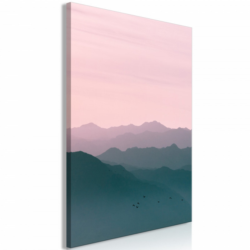 Tablou - Mountain At Sunrise (1 Part) Vertical