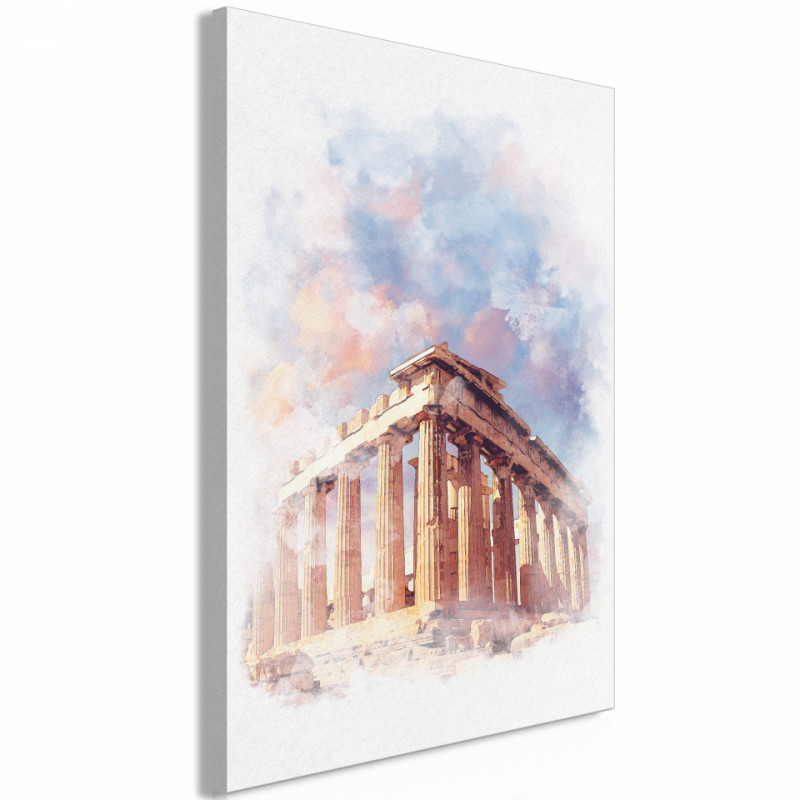 Tablou - Painted Parthenon (1 Part) Vertical