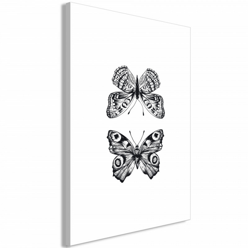 Tablou - Two Butterflies (1 Part) Vertical
