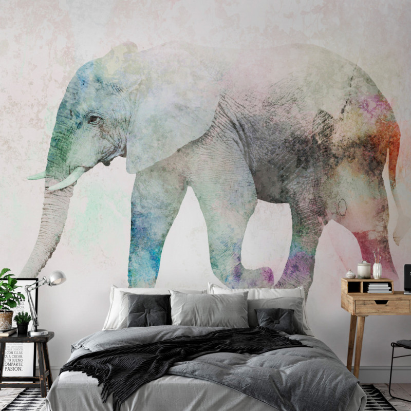 Fototapet - Painted Elephant