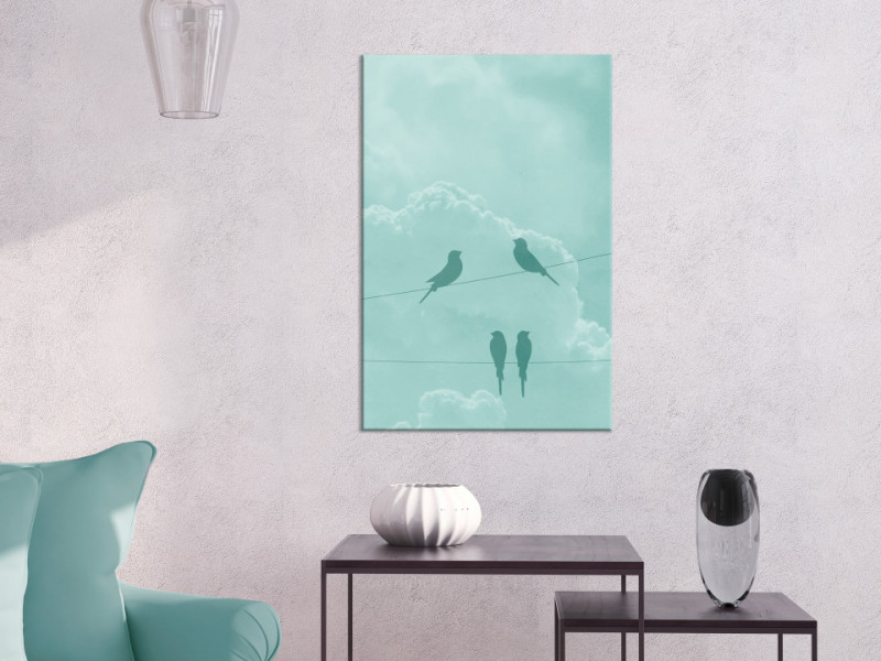 Tablou - Celadon Sky (1 Part) Vertical