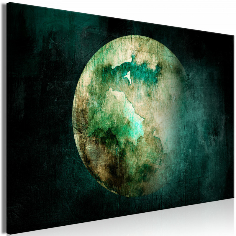 Tablou - Green Pangea (1 Part) Wide
