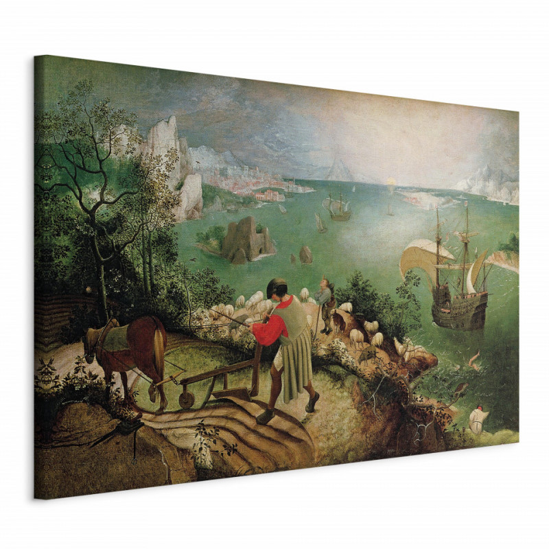 Tablou - Landscape with the Fall of Icarus