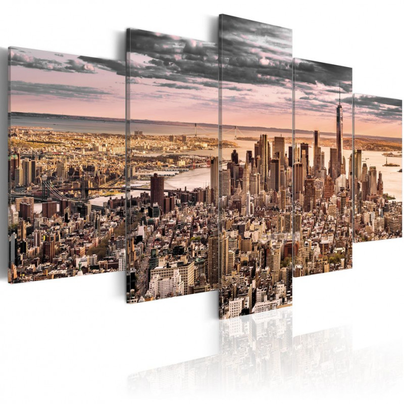 Tablou - New York City: Morning Sky