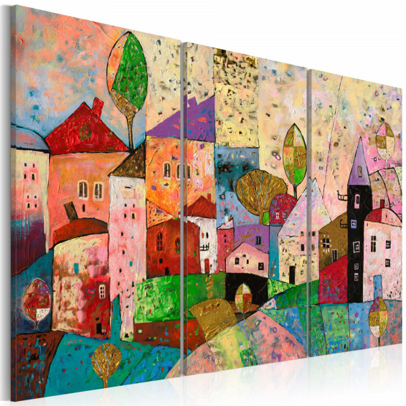 Tablou - Picturesque Small Town