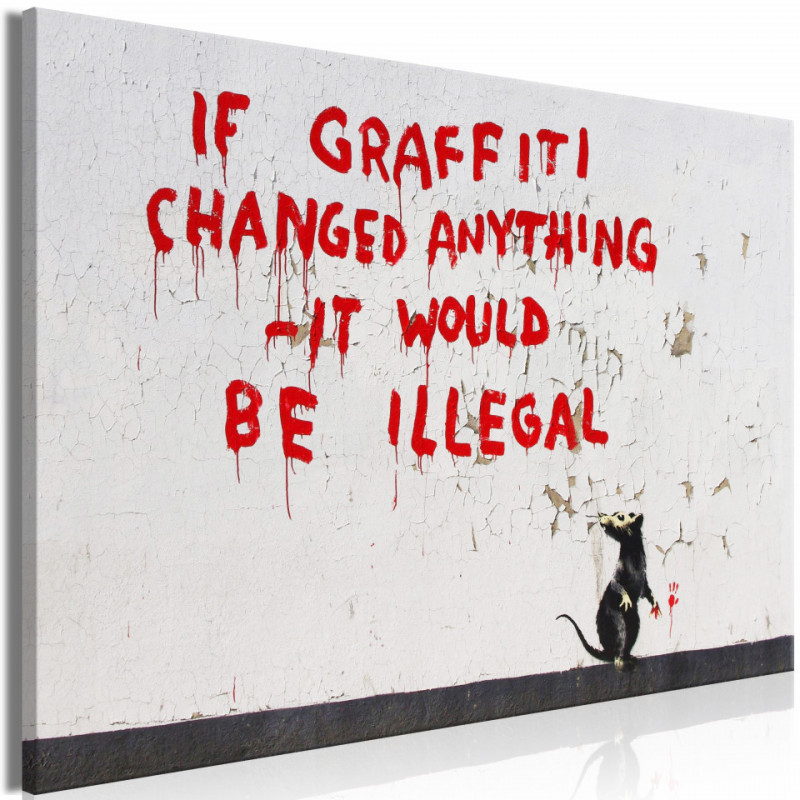 Tablou - Quotes Graffiti (1 Part) Wide